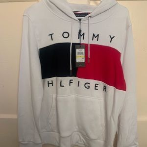 Tommy Hilfiger White Hoodie NWT